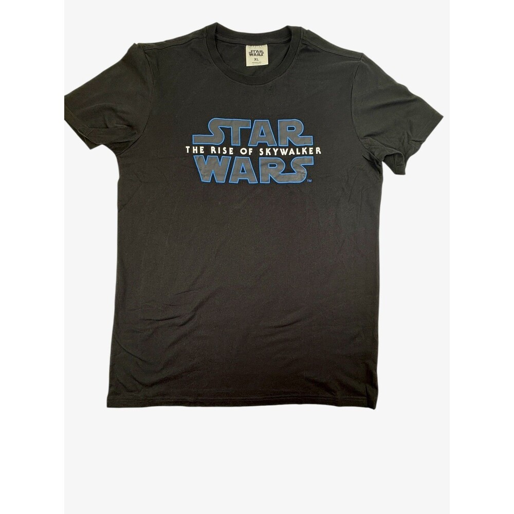 NWOT Star Wars Rise of Skywalker T-Shirt Lucasfilm Disney Black Cotton Adult XL